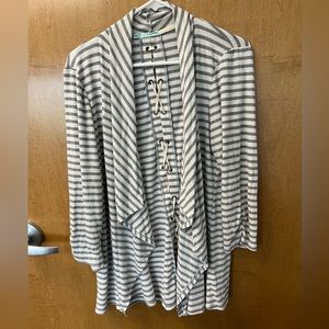 Maurices drape front cardigan